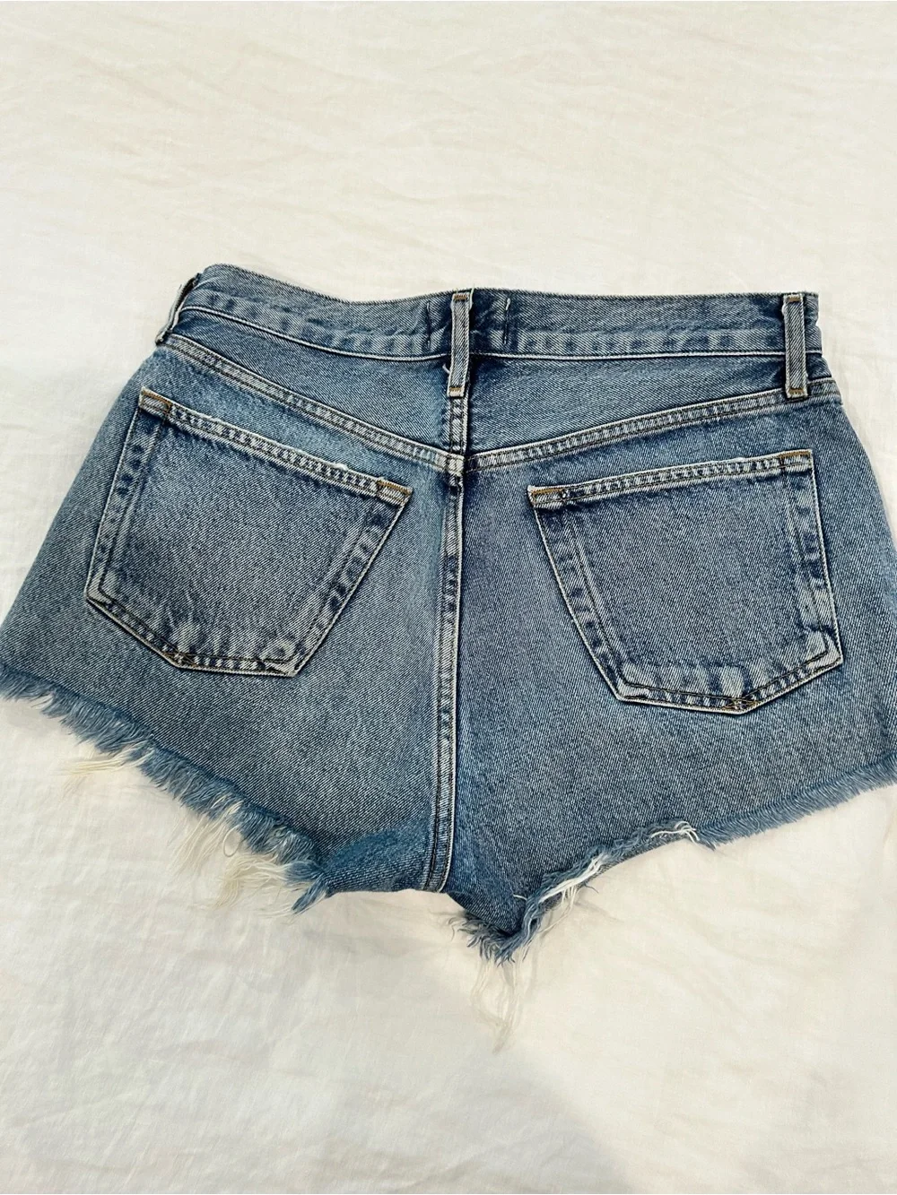 AGOLDE Parker Women's Denim Cutoff Shorts